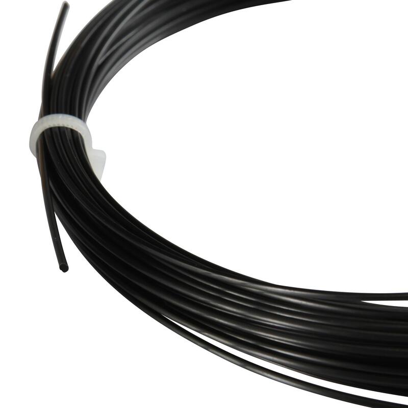 Tennissnaar Black Code monofilament 1,24 mm zwart