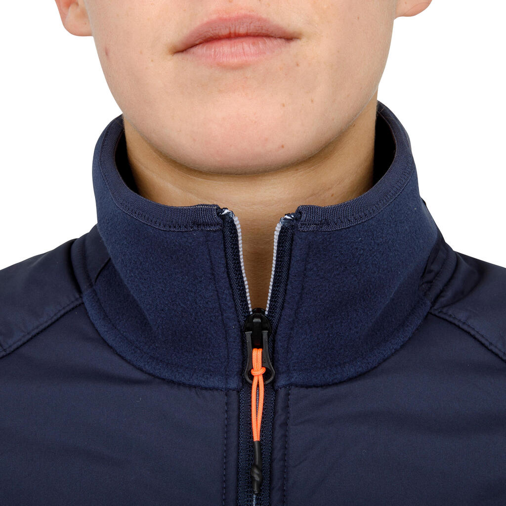 Polaire chaude de voile femme SAILING 500 Navy