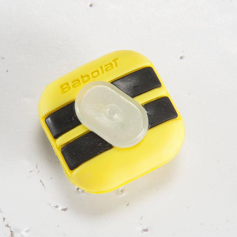 ANTIVIBRATEUR DE TENNIS BABOLAT CUSTOM DAMP AERO NOIR ET JAUNE
