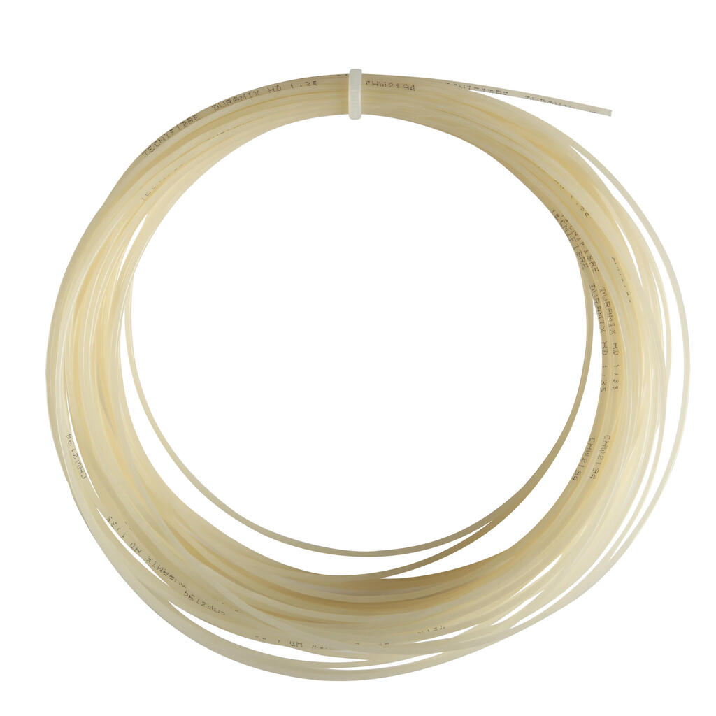 Daudzšķiedru poliestera tenisa stīgas “Duramix” 1,35 mm, dabīgas