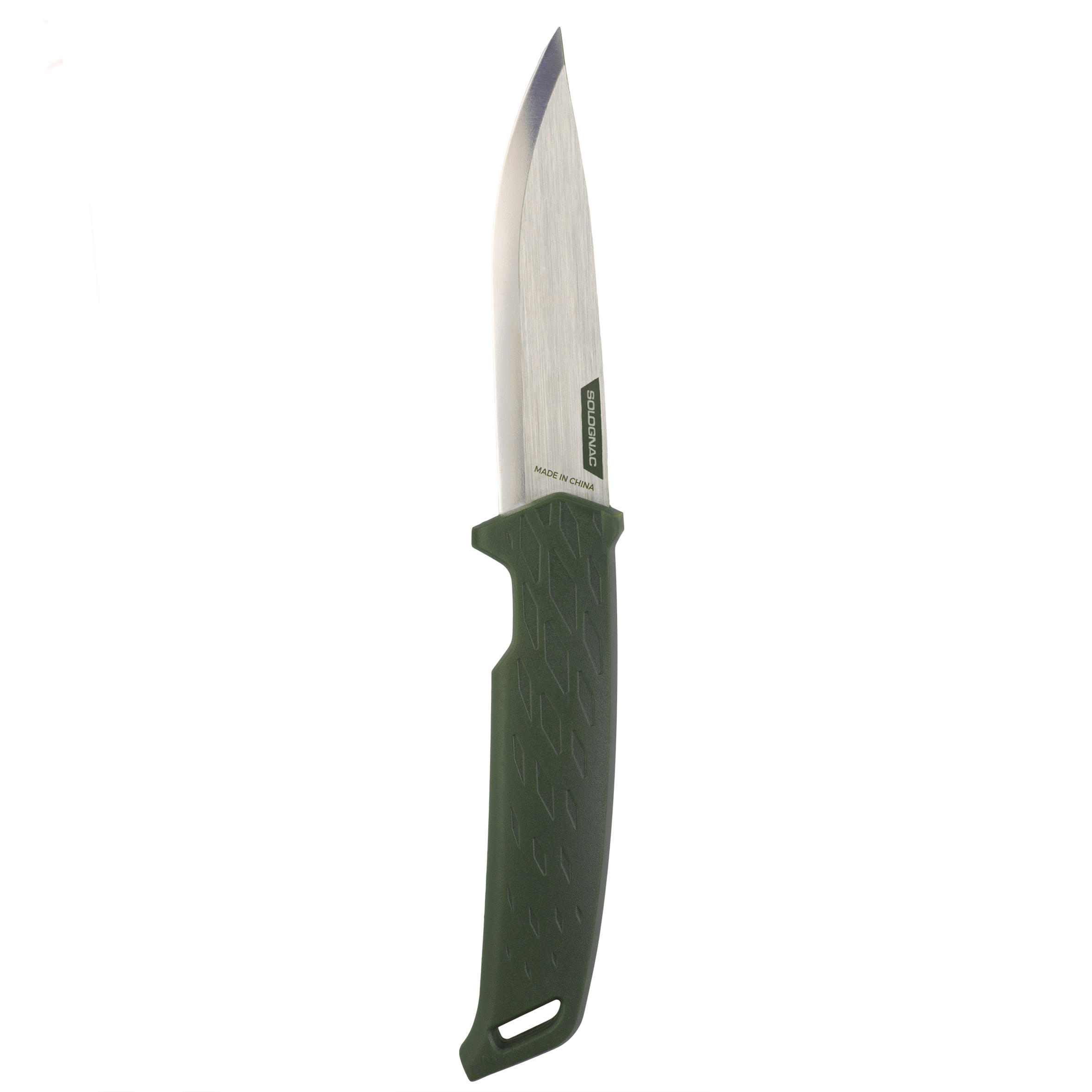 Sika 100 hunting knife Green Solognac Decathlon