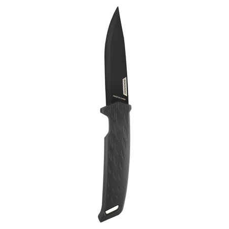 Črn lovski nož s fiksnim rezilom SIKA 100 (10 cm)