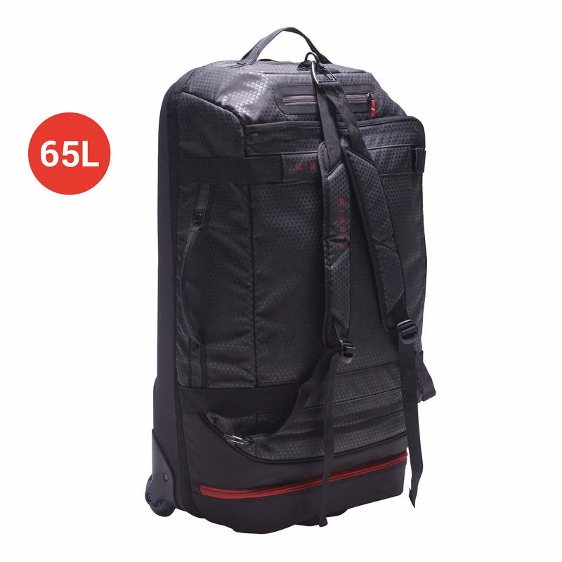 Sac à roulettes Intensif 65 litres noir rouge Sac à roulettes Intensif 65 litres noir rouge