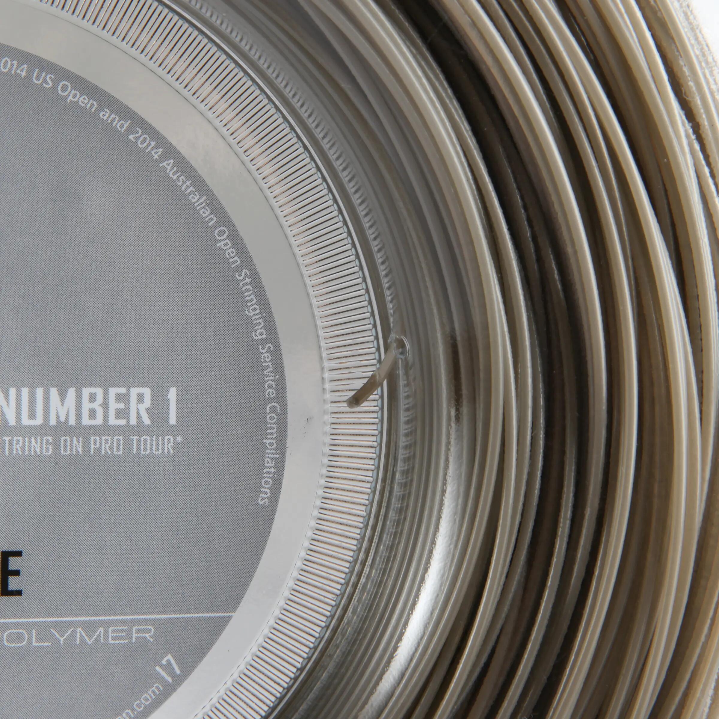 Lux Adrenaline 125 tennis string, 200 m spool, grey 4/6