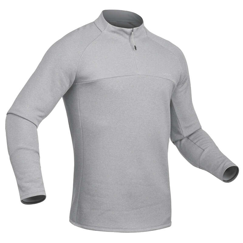 MEN SKI BASELAYER & PULL Ski Wear - M skiing 2nd layer 500 - Grey WEDZE - Ski Wear