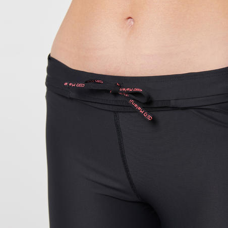 Длинные женские компрессионные тайтсы для бега Kiprun warm 