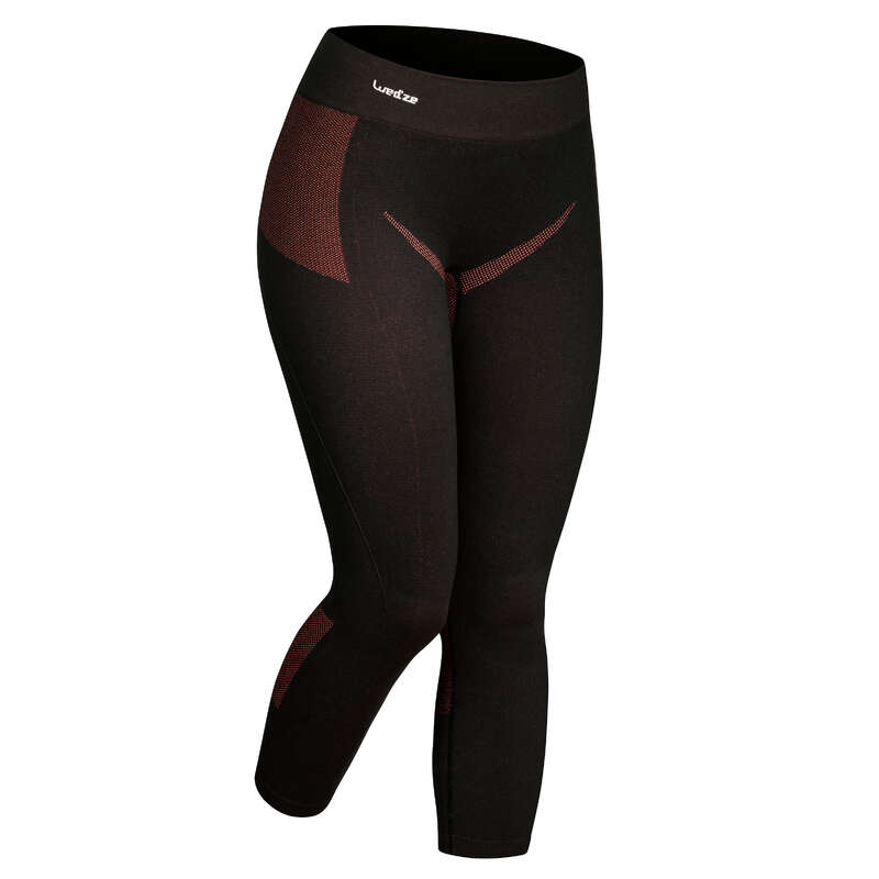 WOMEN SKI BASELAYER & PULL Ski Wear - 900 W Base Layer Bottom WEDZE - Ski Wear