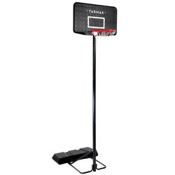 Basketball Hoop with Adjustable Stand (from 2.20 to 3.05m) B100 - Black