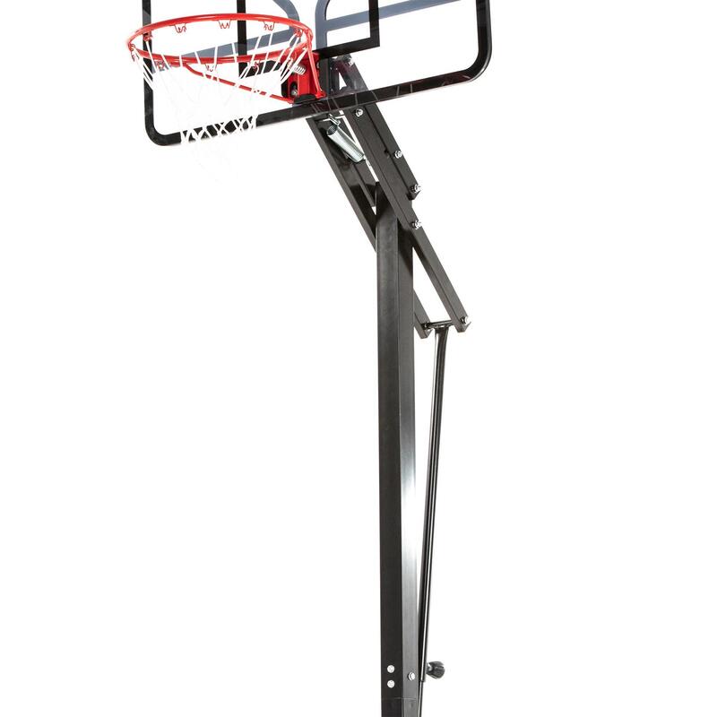 Verstelpin basketbalpaal B700 Pro zwart