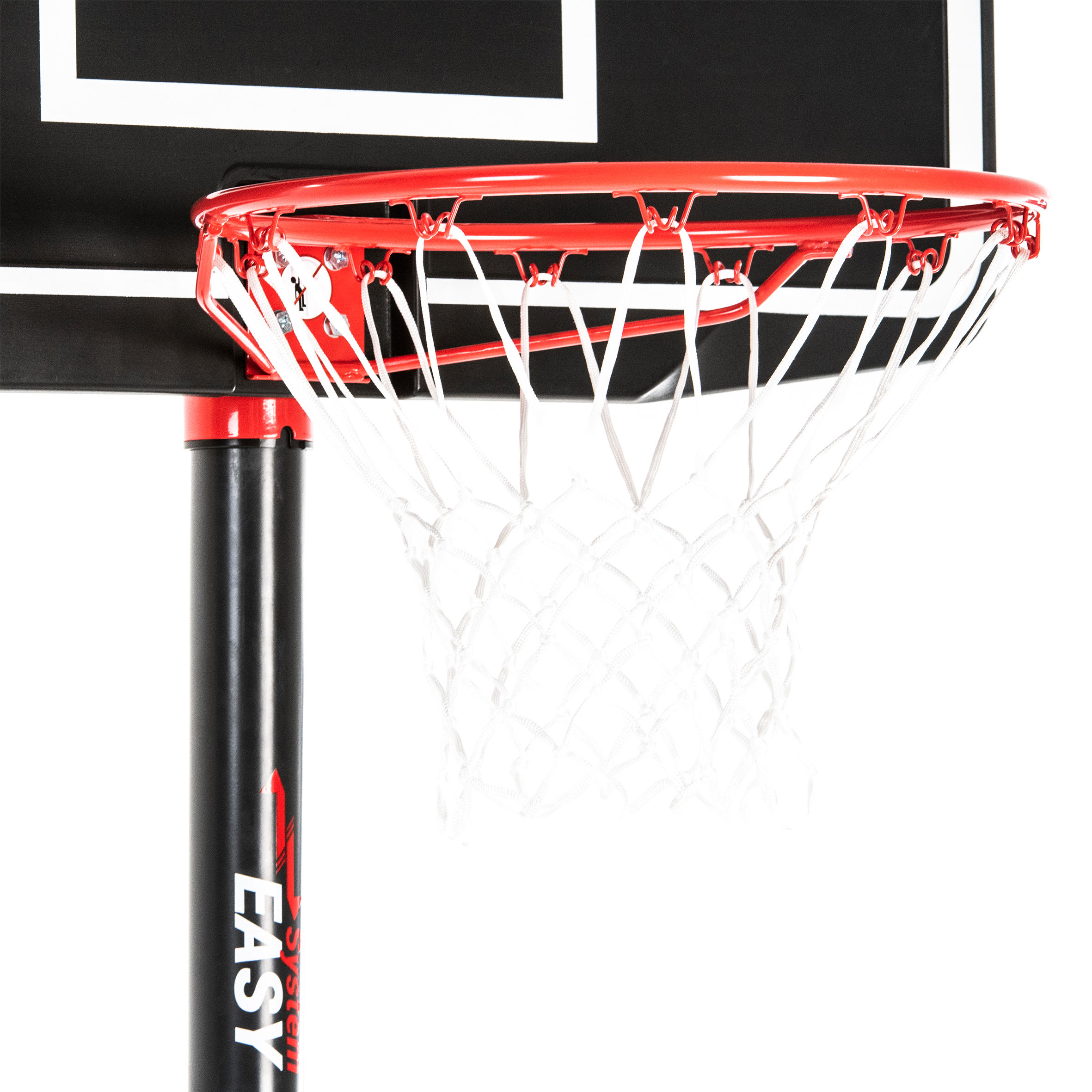 Basketball Hoop with Adjustable Stand (from 2.20 to 3.05m) B100 Easy - Black 9/14