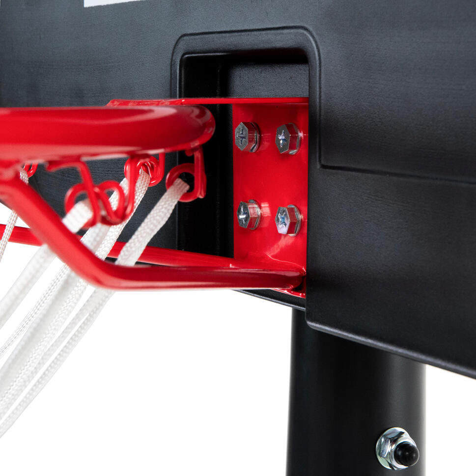 Basketball Hoop with Adjustable Stand (from 2.20 to 3.05m) B100 Black