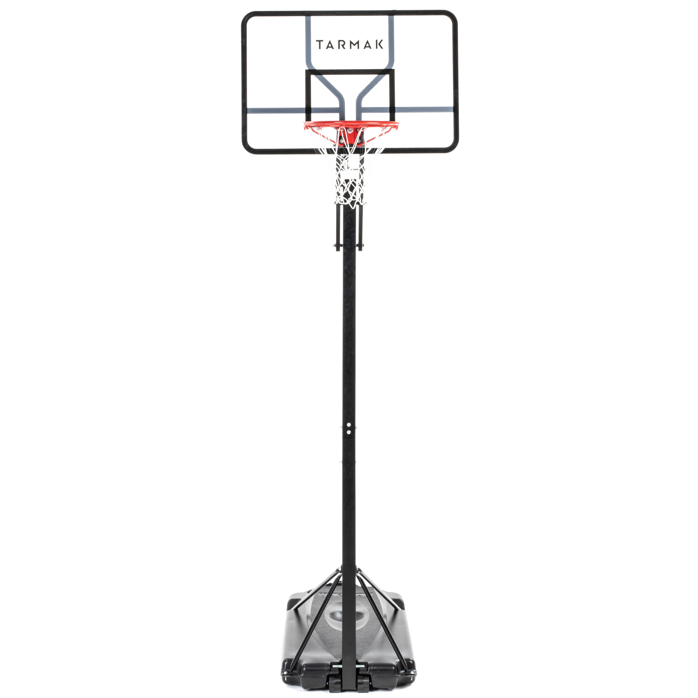 Multicolour, 543 Yamart Junior Basket Height-Adjustable Basketball Hoop Backboard System Stand and Base Wheels Crafted 