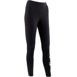 Legging Adidas 500 slim Gym Stretching femme noir