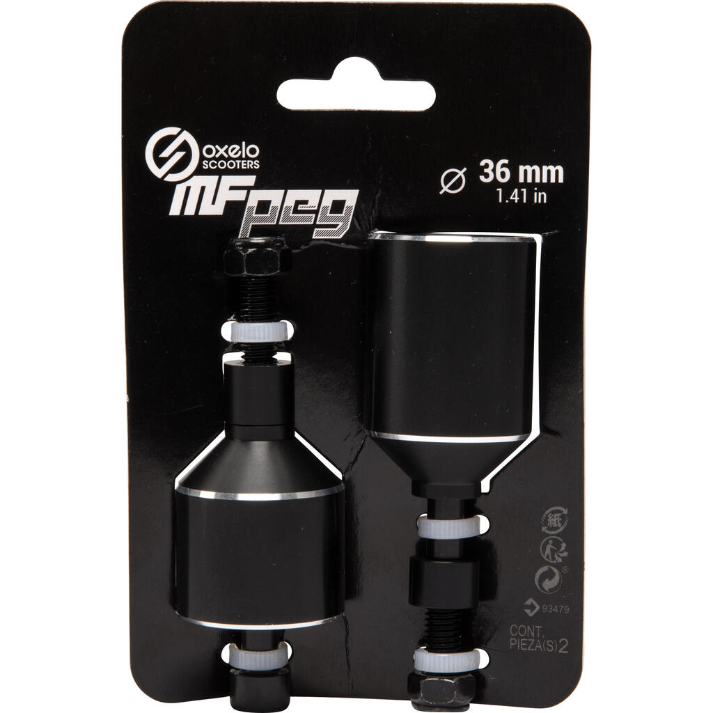 Aluminium MF Stunt Scooter Pegs 36 mm