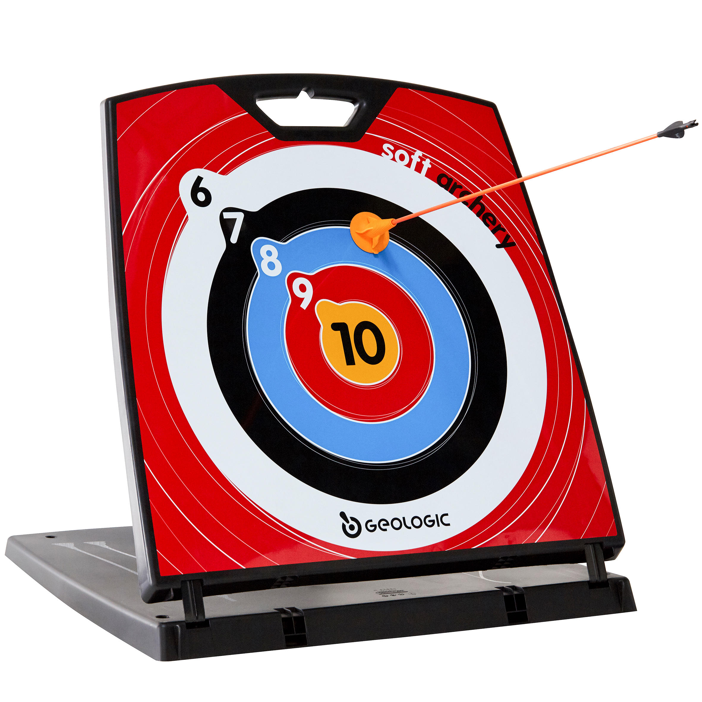 Cible de flèche à 4 côtés Mackenzie Tuff Block pour jeunes pour pratique de  tir à l arc, 28 x 24 x 12 po