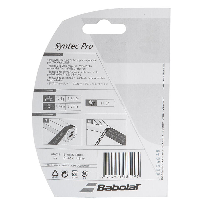 SYNTEC TENİS ANA GRIP - SİYAH