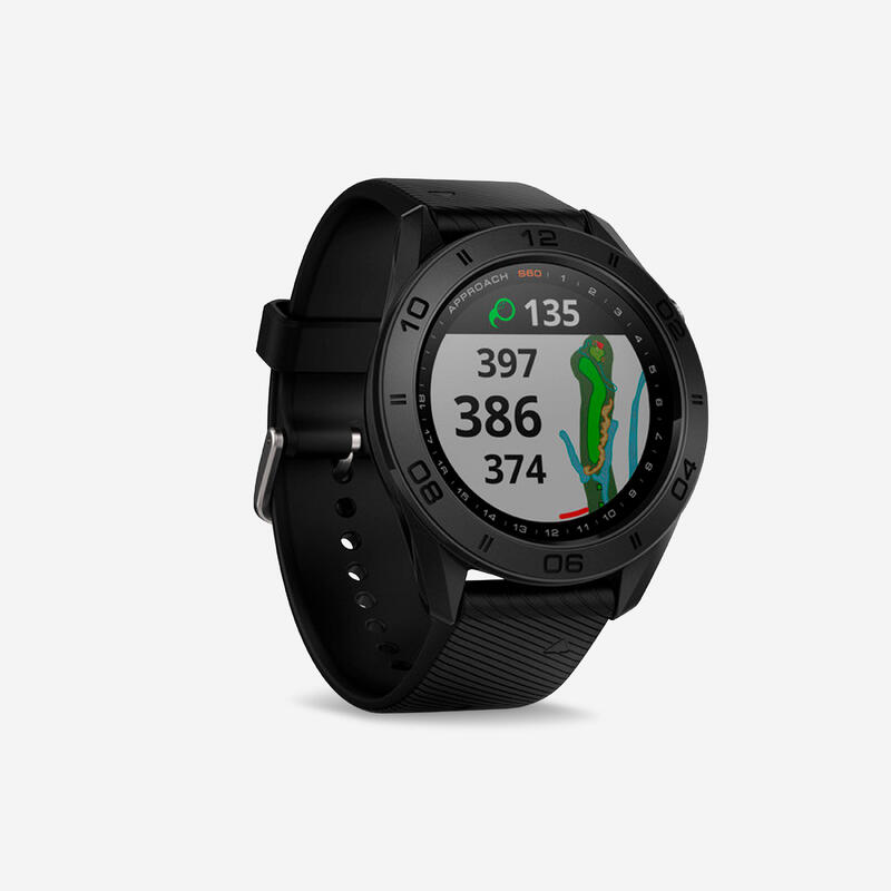 Golfové hodinky s GPS Approach S60 černé