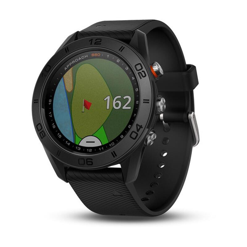 Golf GPS-Golfuhr Garmin Approach S60 schwarz 