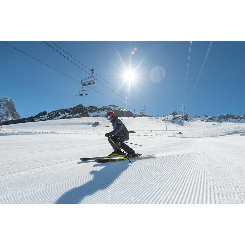 Skischoenen voor pisteskiën heren Evofit 550 zwart