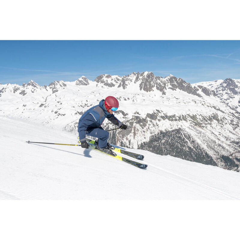 Botas de Esquí Hombre Wedze EVOFIT 550 Flex 90 Alpino Negro