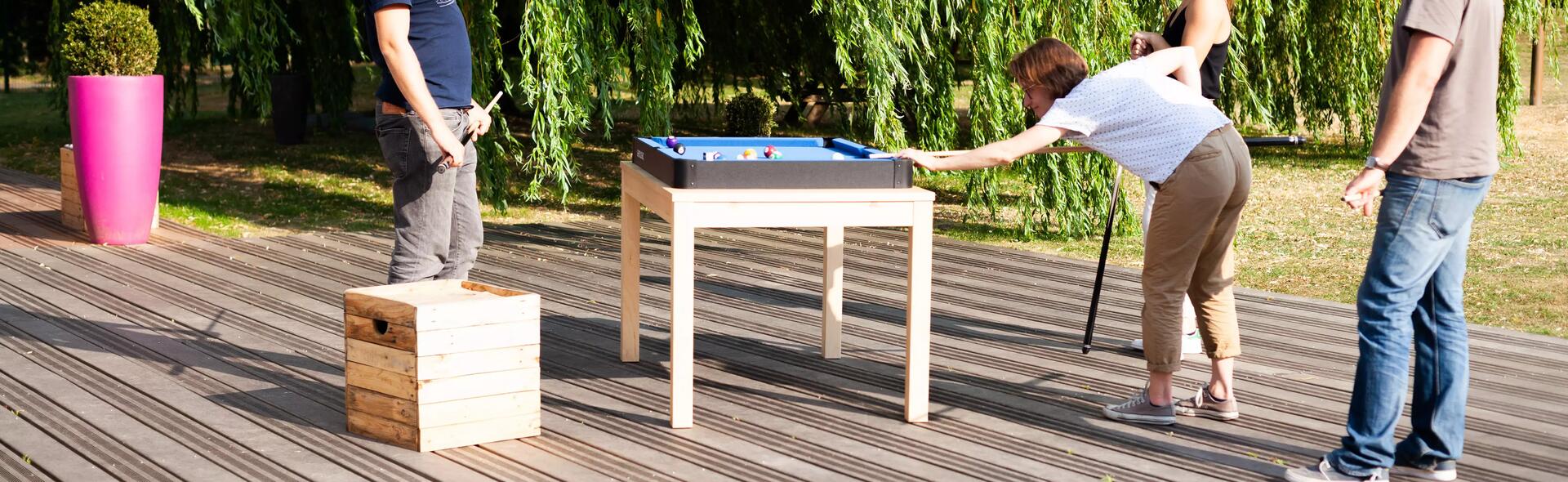 ou joueur au billard ?