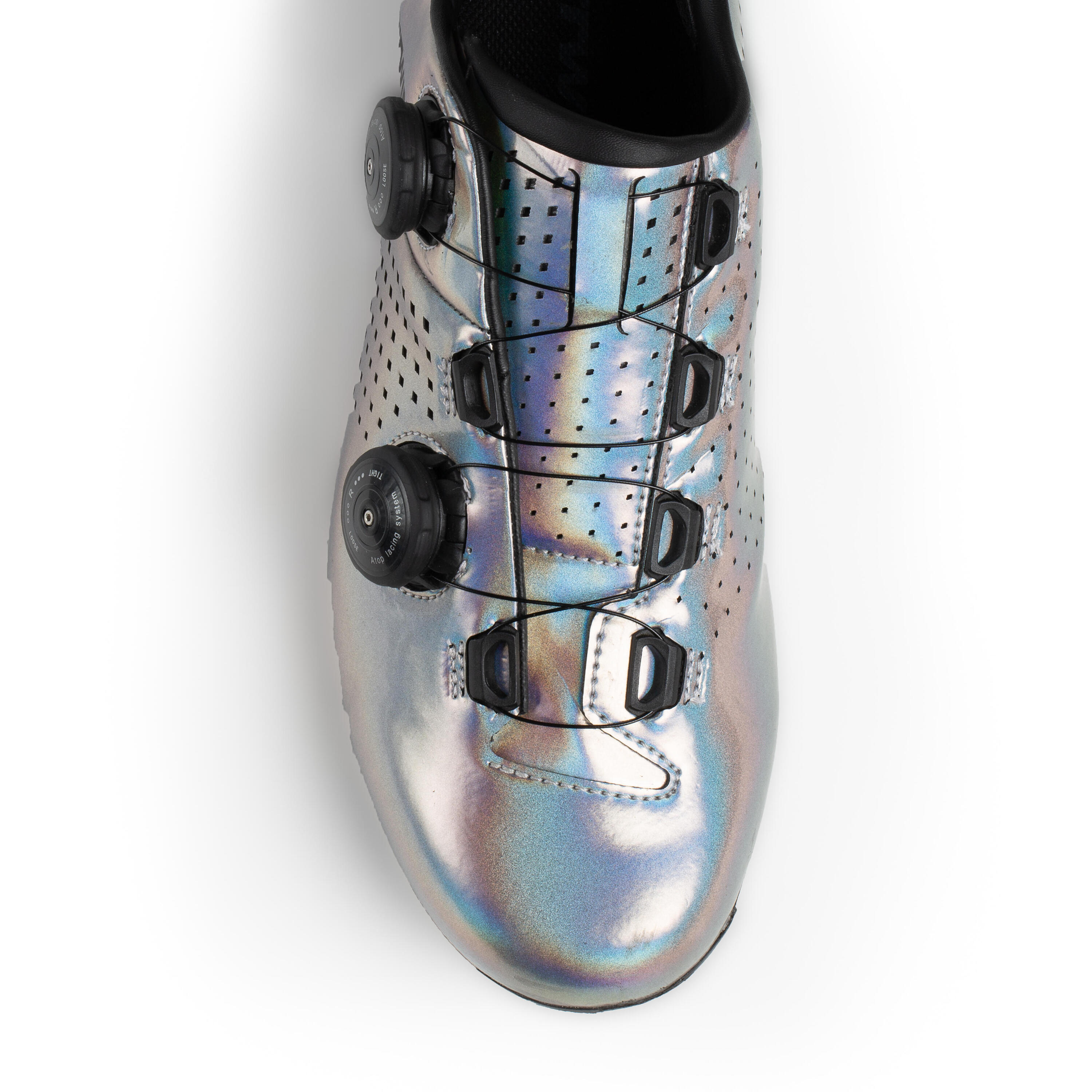 Van Rysel Sport Cycling Shoes - Iridescent Grey 5/9