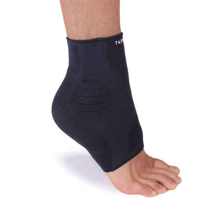 Men's/Women's Left/Right Compression Ankle Support Soft 500 - Black -  Decathlon