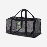 Sac filet/mesh de plongée sous-marine SCD 70L noir