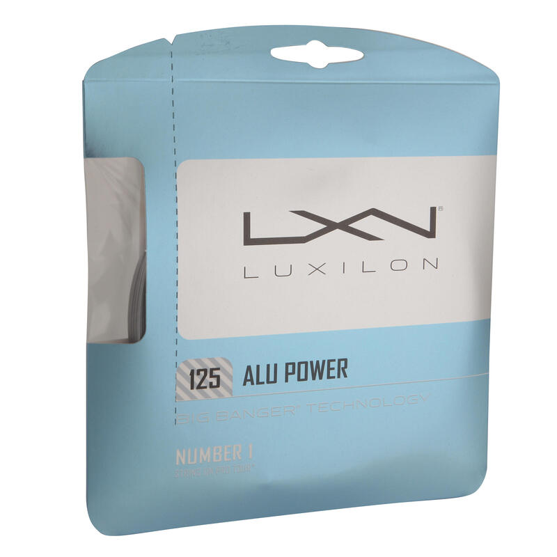 Monofilament Tenis Kordajı - 1,25 mm - Gri - Luxilon Big Banger