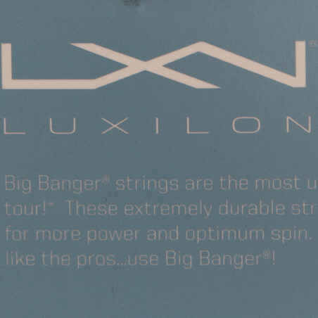 1.25 mm Monofilament Tennis String Big Banger Alu Power - Grey