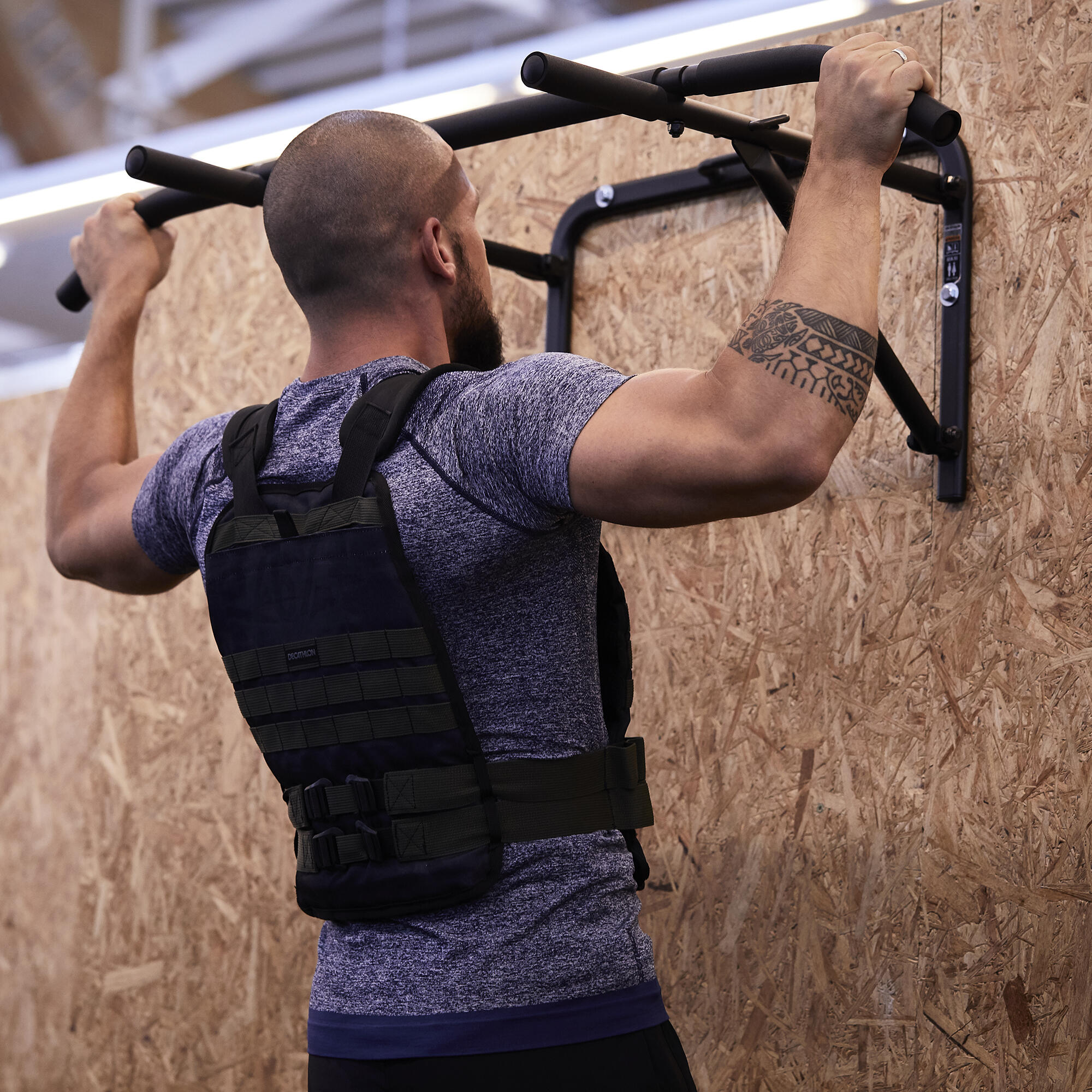 gilet lesté crossfit decathlon