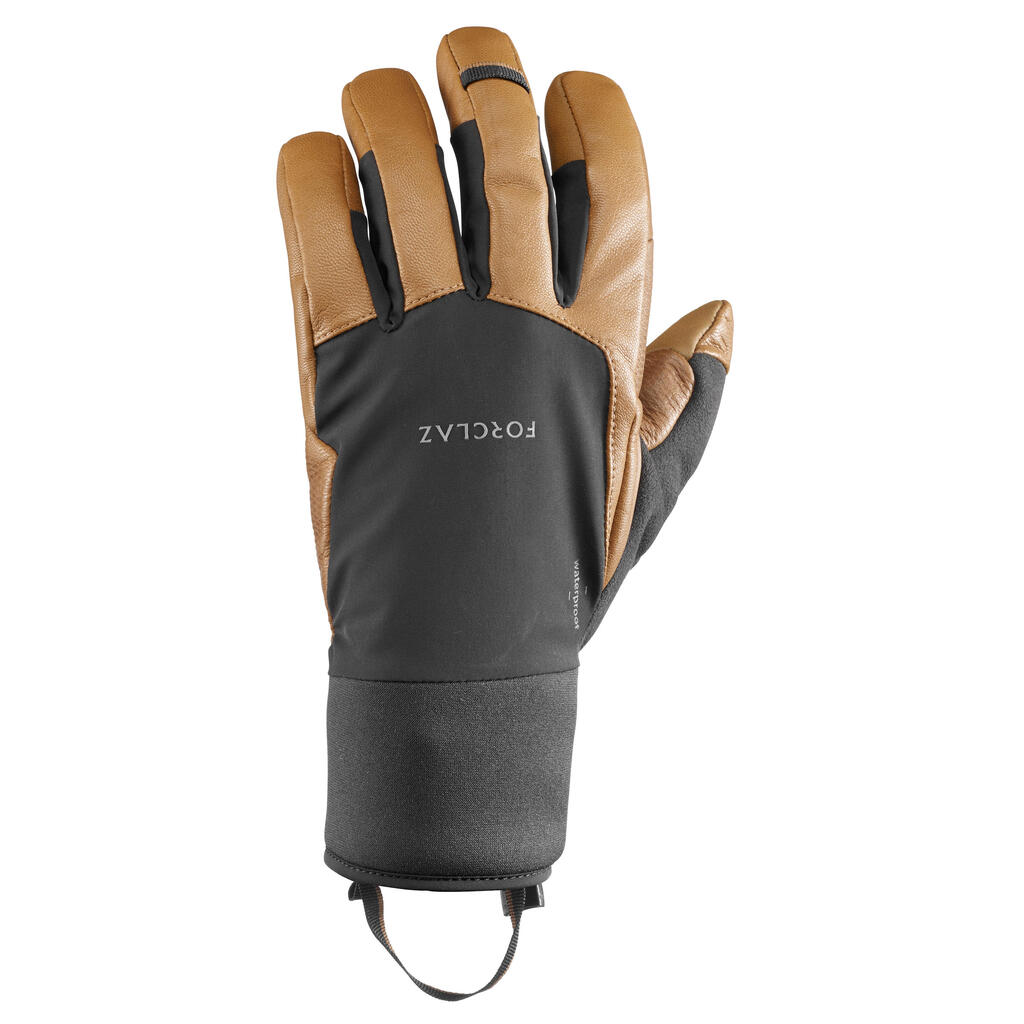 Handschuhe Trek 900 Leder wasserdicht Erwachsene braun