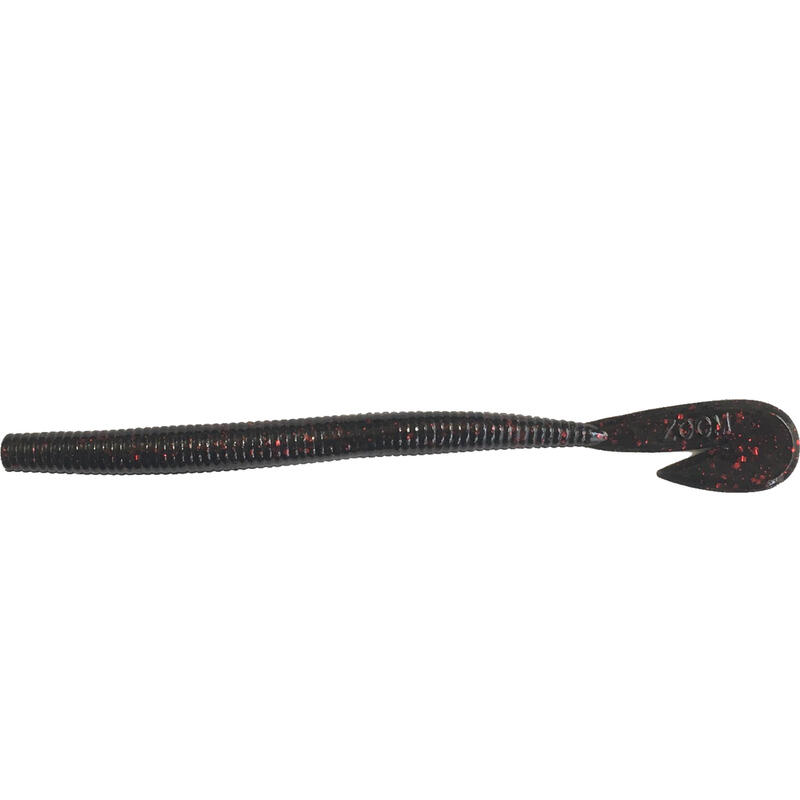 Měkká nástraha UV Speed Worm Black and Red 