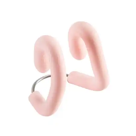 Adjustable Stainless Steel-Latex Swimming Nose Clip