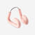 PINCE NEZ DE NATATION INOX-LATEX RÉGLABLE ROSE PASTEL
