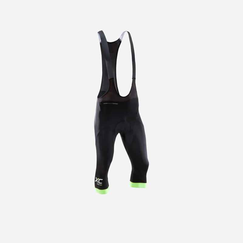 Radhose ¾-Länge MTB XC mit Trägern Pro Cut schwarz/neongelb Radhose ¾-Länge MTB XC mit Trägern Pro Cut schwarz/neongelb