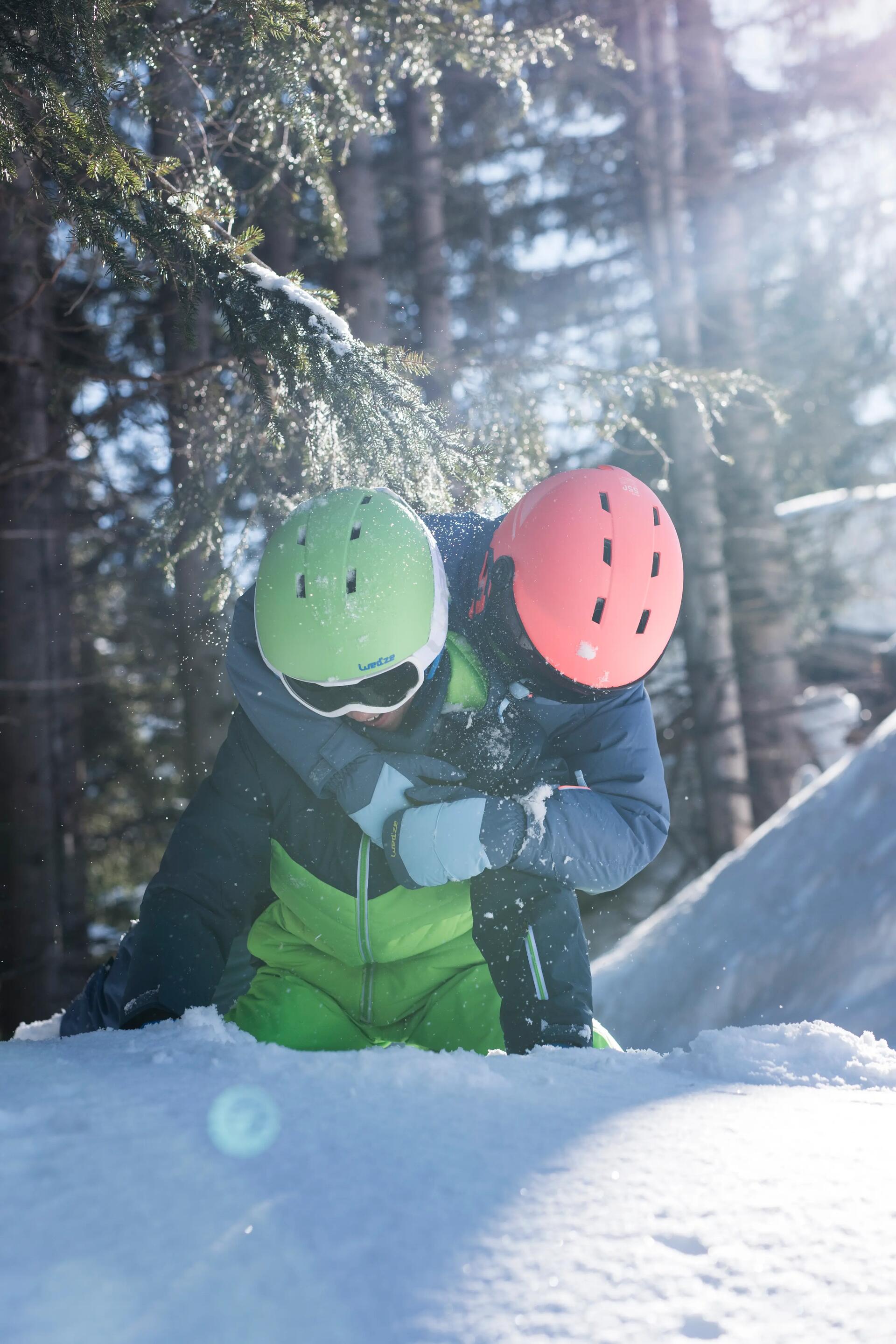 MOUFLES DE SKI ENFANT MI 100 BLEUES WED'ZE