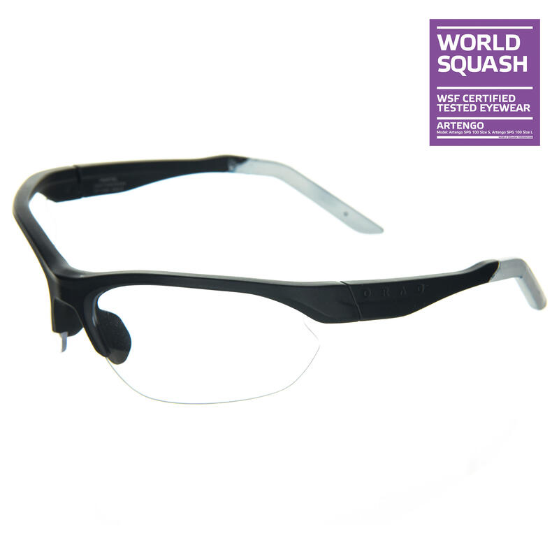 Óculos de Squash SPG 100 Rosto Grande Tamanho L