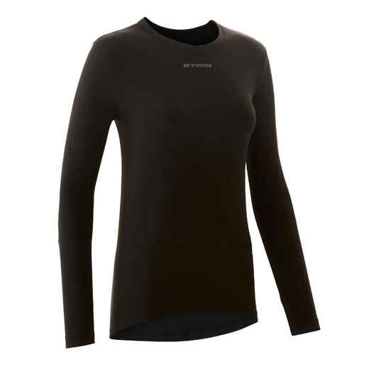 
      100 Women's Long-Sleeved Cycling Base Layer - Black
  