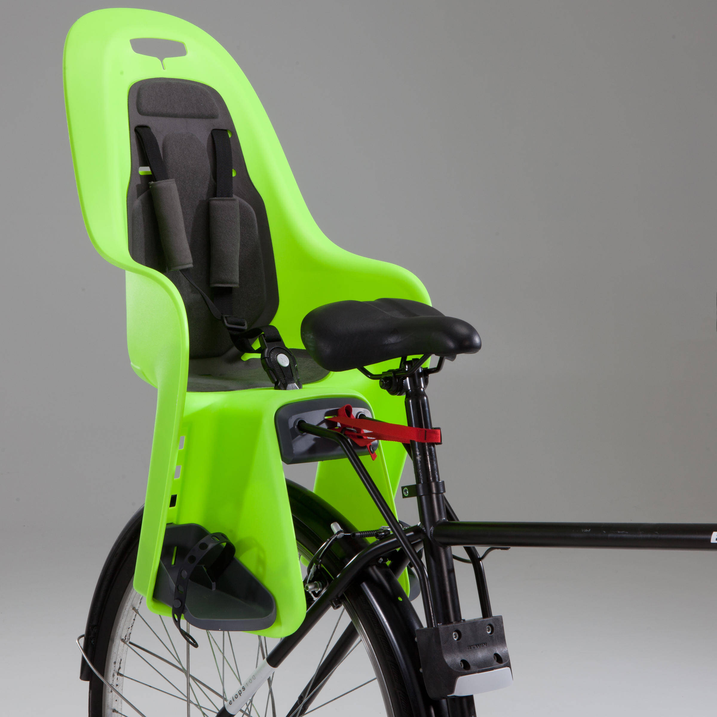 Kids' Frame Bike Seat 100 - Neon -  3