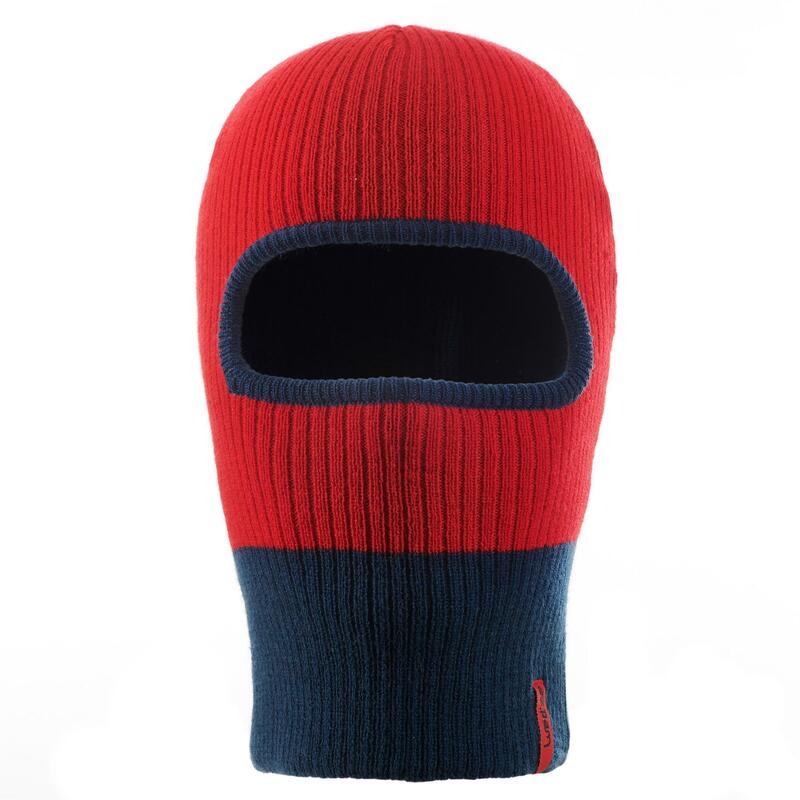 BALACLAVA DE SKI EM MALHA CRIANÇA VERMELHO AZUL