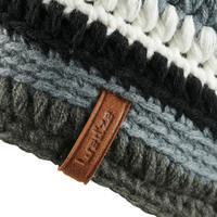 BONNET DE SKI ADULTE MIXYARN NOIR GRIS BLANC