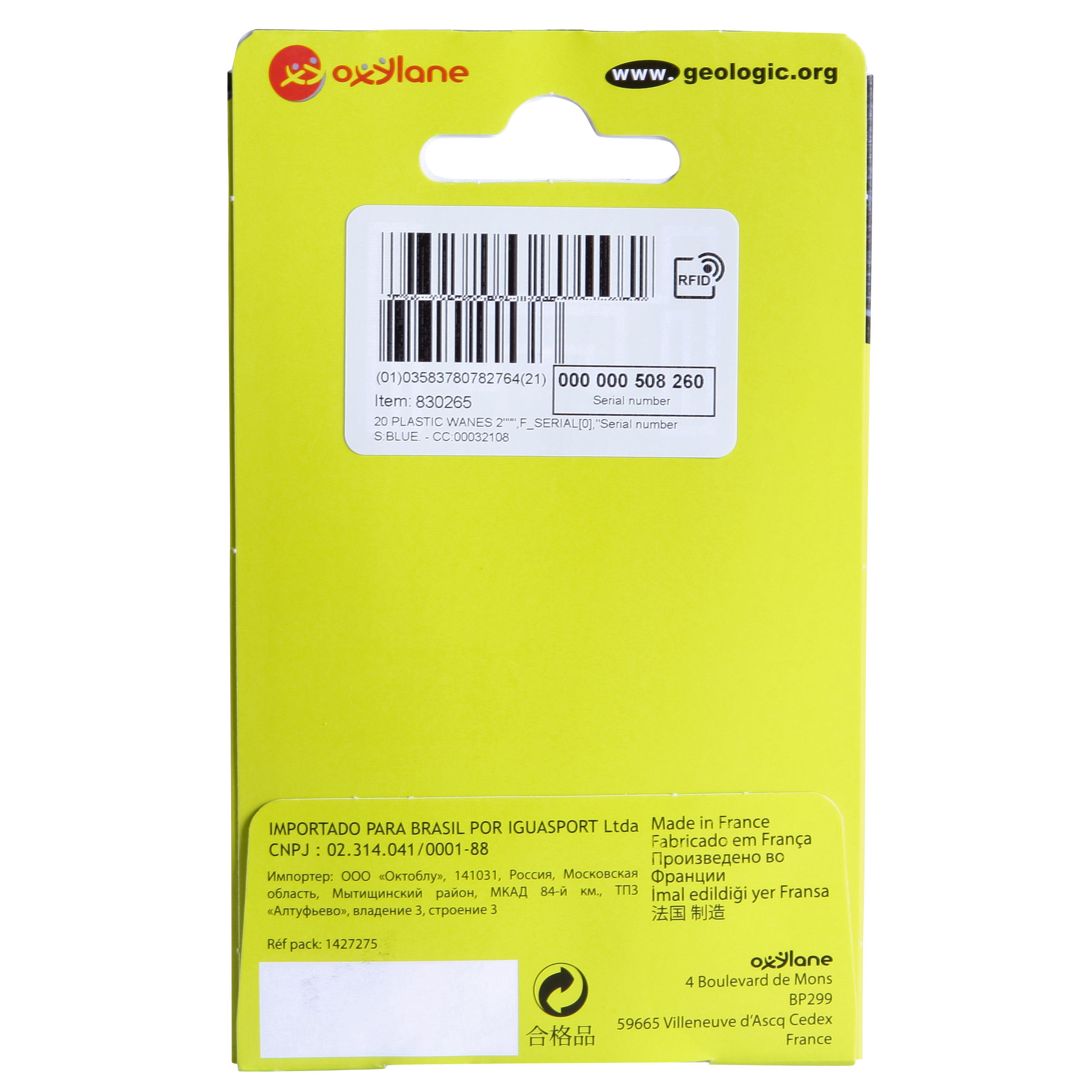 20 x  2" FLETCHINGS PLASTIC 11/15