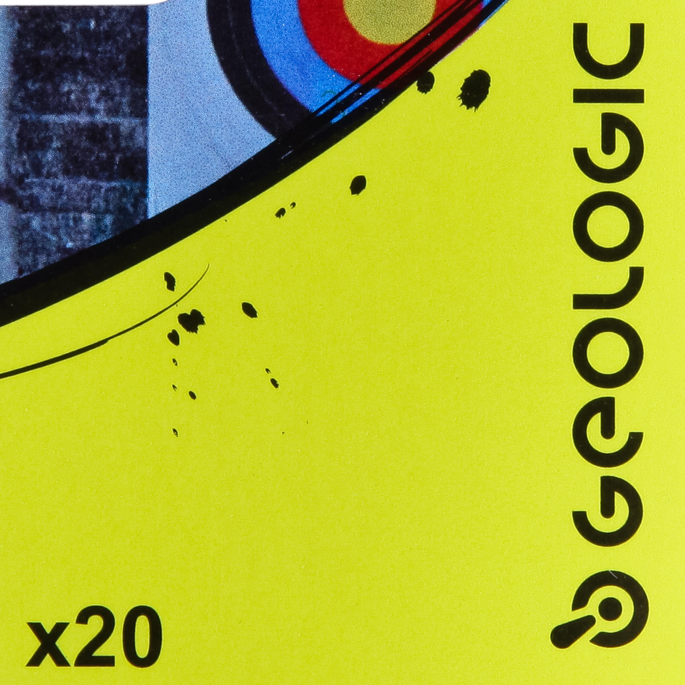 20 x  2" FLETCHINGS PLASTIC 8/15