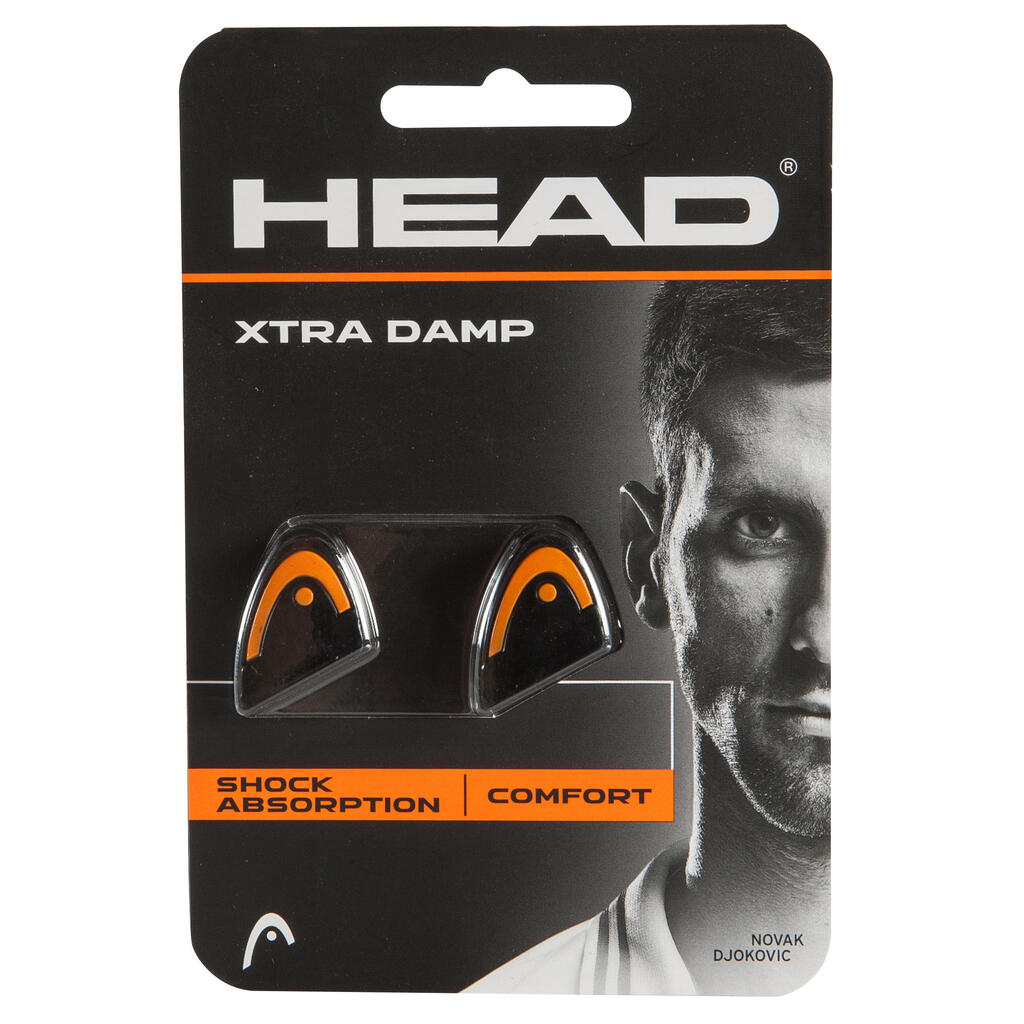 UBLAŽIVAČ VIBRACIJA XTRA DAMP ZA TENISKI REKET CRNI/NARANDŽASTI