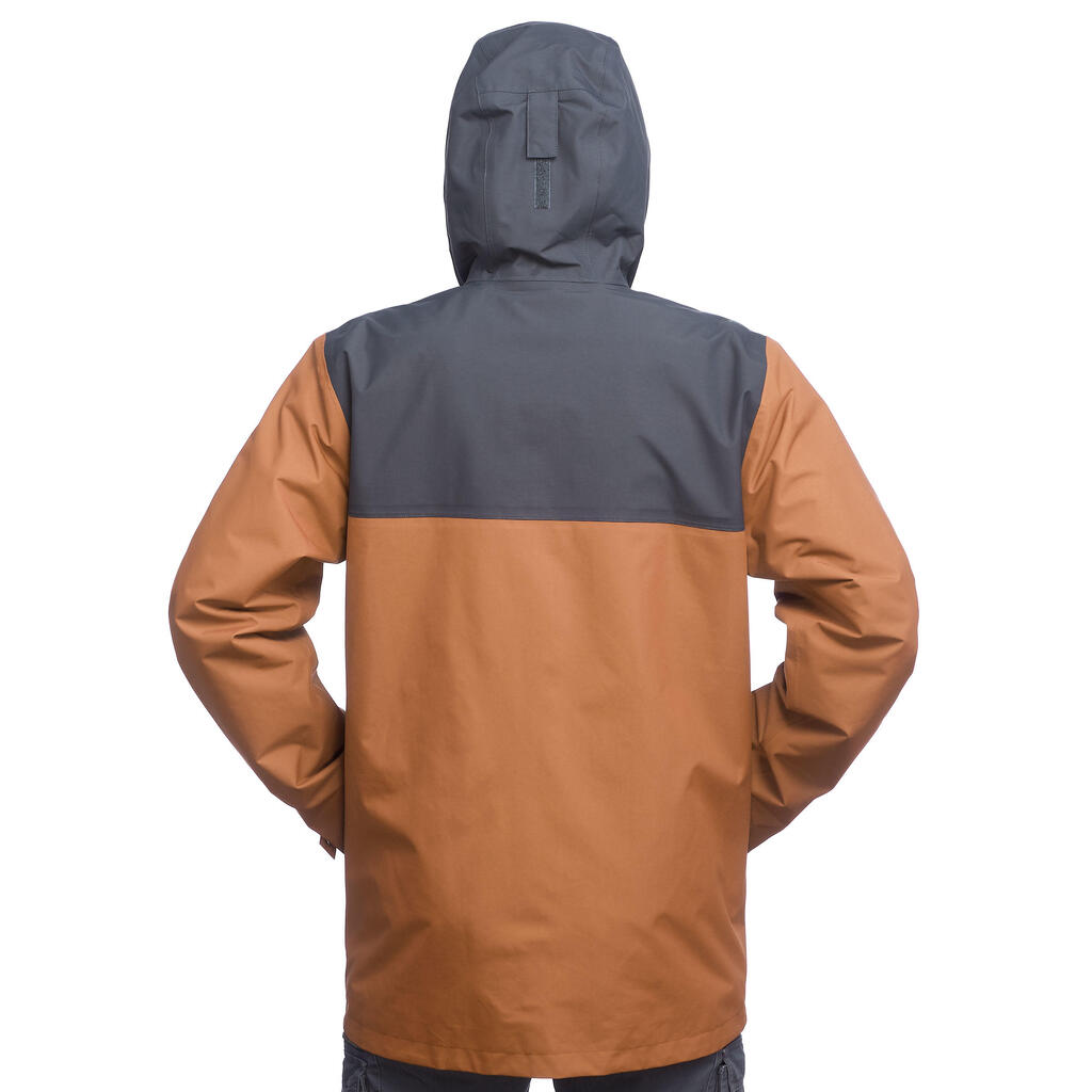 3-in-1 Winterjacke Travel 100 wasserdicht Komfort bis 0 °C Herren ocker