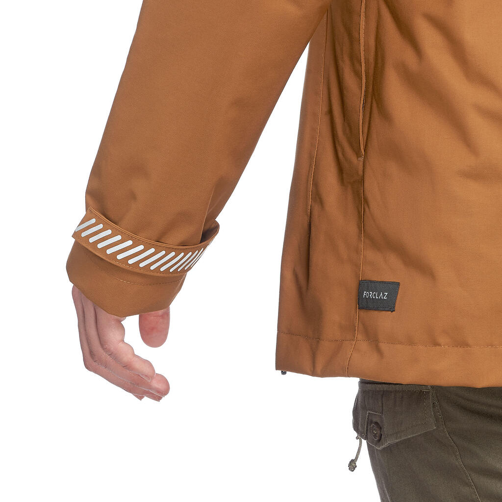 3-in-1 Winterjacke Travel 100 wasserdicht Komfort 0 °C Damen camel