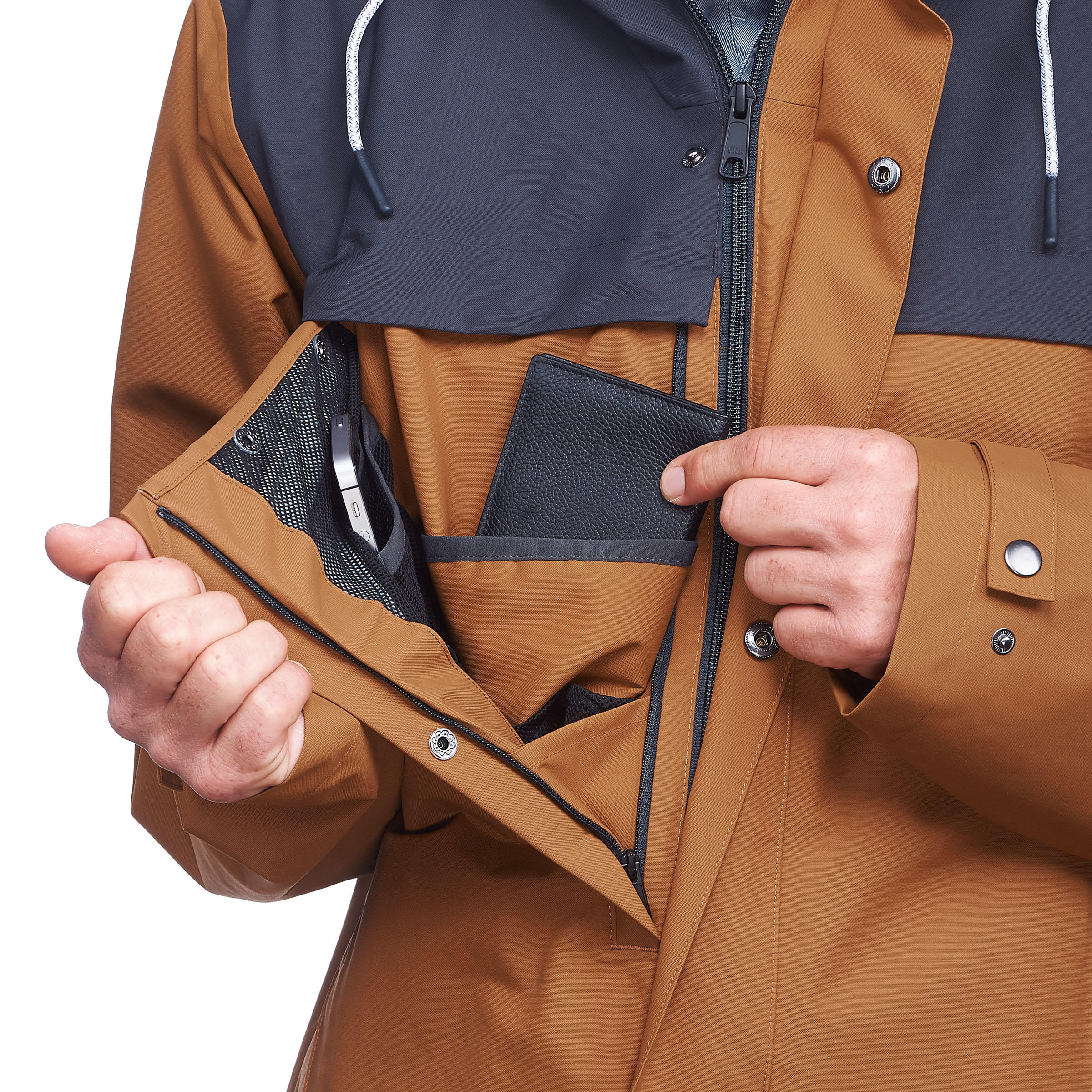 Men's 3in1 Jacket TRAVEL 100 Camel 10/16