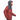 Men's Travel Trekking 3in1 Jacket TRAVEL 100 - Red