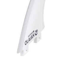 3 fins 500 soft edge fins 4"5 X3 White new material